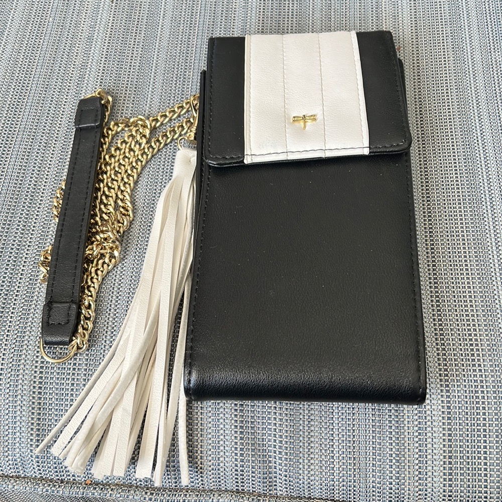 👜Black & White Crossbody Purse